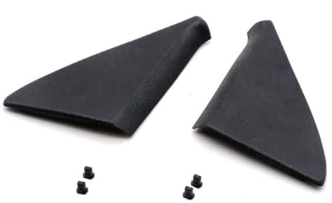 2X Intérieur Couvercle de Rétroviseur d'Aile de Porte Cache Panneau de Montage Pour VW Golf 2 MK2 Jetta 2 Syncro 1985-1992 191837933 191837944 Gauche Droite