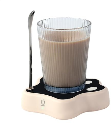 Base de taza de café autoagitable | Base de taza mezcladora eléctrica recargable - Utensilios de cocina versátiles para viajes al aire libre, tazas de café, tazas de vidrio