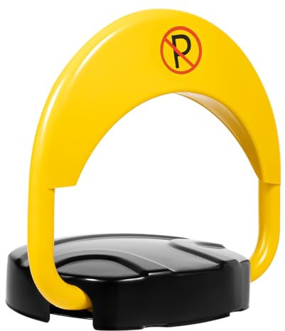 Barrière de parking avec télécommande (20 m) • Verrouillage de stationnement électronique étanche IP67 • Poteau de stationnement pliable rotatif à 180° • Fonction alarme • Pour parkings privés