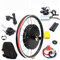Fetcoi 20'' E-Bike Umbausatz 48V 1000W Ebike Kit Elektrofahrrad Vorderrad Conversion Kit, 50KM/H