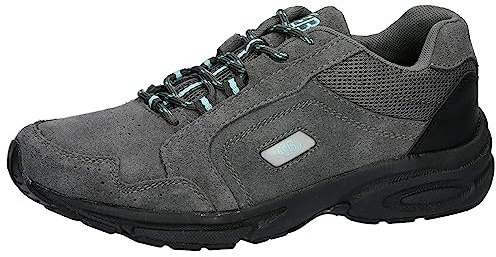 Brütting Circle, Zapatillas para Carreras de montaña Mujer, Gris Azul Turquesa, 41 EU