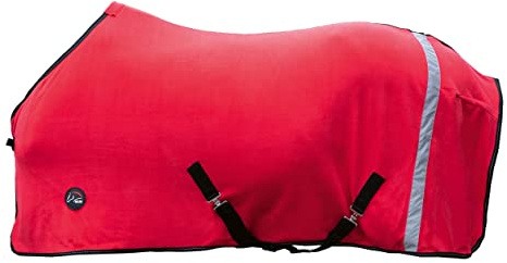 HKM Reflection Pferdedecken Rot 145