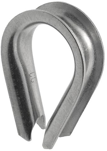 ACTON Cosse cœur - Inox A4 ØCâble 8mm - Boîte de 5 - Supportage des réseaux
