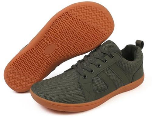 ZEPYFXIT Minimalistiska sneakers dam barfoot skor herr lättviktig andningsbar flexibel barfota utomhus sport löparskor fitness