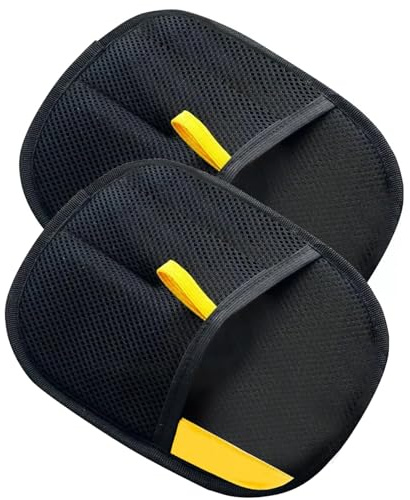 Pynzeka 2 Pièces Gant Anti Poils Animaux Gants D'épilation Électrostatiques Réutilisables pour Chat et Chien