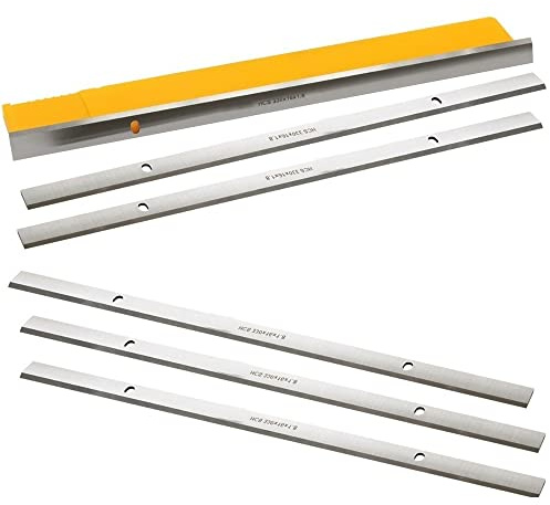 SHGUOMSC 3 Pares de Cuchillas for cepilladora Madera HCS 330 mm Espesor (330 x 16 1,8 mm) for 13