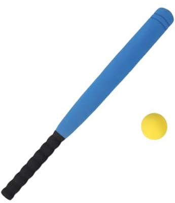 RCGOFOLLOW Ensemble de battes de Baseball pour Enfants, entraînement, Batte Baseball pour Adolescents, Enfants, bûches Couleur 21 Pouces, Bleu, 24 Pouces