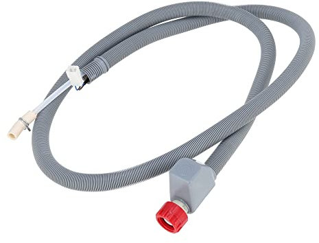 sparefixd Manguera de llenado Aquastop con bloqueo de agua para lavavajillas