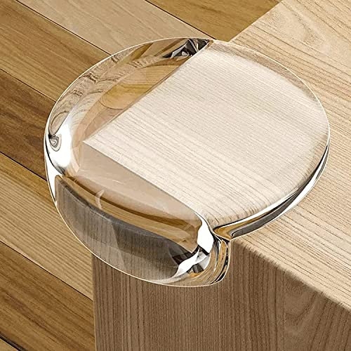 [UPGRADE 2.0] 24 Pcs Baby Safety Corner Guard,Premium Clear Furniture Edge Corner Protector with Strong 3M Gel Sticker Adhesive,Baby Safety Desk Table Sharp Corner Cushion Padding,Crystal Technology