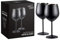 Oak & Steel Premium Edelstahl-Weingläser in Matt-Schwarz (2 Stück, 540ml) - Bruchsichere Wein- und Cocktailgläser mit großem Volumen - Inklusive edler Geschenkbox
