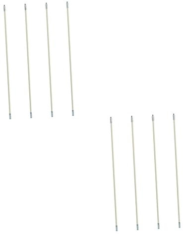 Alipis 8pièces Tiges De Nettoyage Professionnelles pour Cheminée Et Ventilation De Sécheuse Brosse Pratique pour Entretien De Conduit Et Évacuation