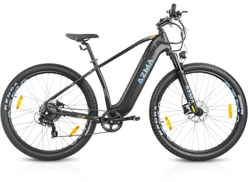mihogo U1 Bicicleta Eléctrica Adultos 29, Bici Eléctrica con Motor Trasero, Batería Extraíble 36V18Ah, 8 Velocidades, Bicicleta Electrica MTB, Pantalla LCD, Hombre y Mujer