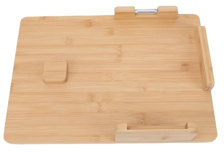 Luocute Planche à Découper à une Main, Conception Antidérapante en Bois de Bambou avec Clous de Protection des Aliments, pour Hacher les Aliments en Toute Indépendance en Cuisine