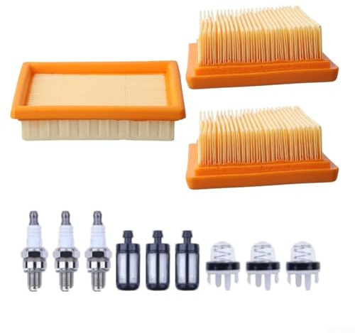 BR800 - Kit di messa a punto con soffiatore a zaino che fornisce componenti di manutenzione completi tra cui filtri aria, scintille, filtri per gas combustibile e lampadine
