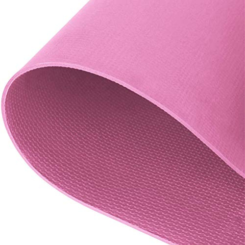 HEEPDD Yogamatta EVA Fitnessmatta 4 Mm Tjock, Halkfri Träningsdyna 68,1 X 23,6 Tum Lätt för Yoga Pilates Stretching Hemgym Inomhus Utomhusbruk