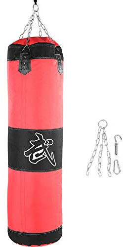 MAGT Boxsack, Canvas Boxing Sandsack Functional Punchingsäcke leeren Training Boxsport Haken Kick-Kampf Karate Punching Sandsack für Training Exercise Fitness und Sport