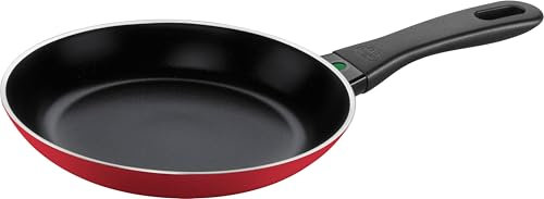 BALLARINI Caprera Padella 20cm Alluminio Induzione Antiaderente Ceramica Made in Italy Rosso