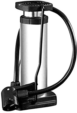 HTDRE Bomba de Bicicleta - Inflador portátil Ligero para Ciclismo con manómetro Bomba de pie de Alta presión para Motocicleta doméstica/21