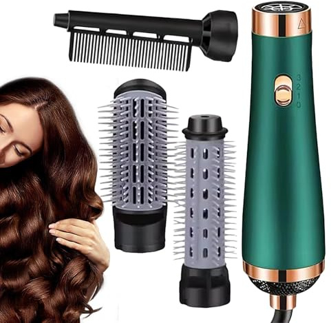 Air Hair Styler, Air Styler - Ajuste de 3 velocidades PROFESIONAL,Profesional versátil de 900W Ligero rápido para salón Viajes a casa Beauty Blowout