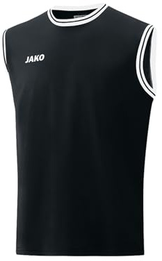 JAKO Herren Trikot Center 2.0, Schwarz/Weiß, 3XL