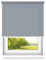 Free-hanging roller blind, wall or ceiling mounting, large size, fi 32, steel mount, semi-blackout, Dark Grey color, 1000x3000mm