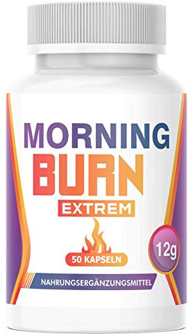NEU: Saint Nutrition® MORNING BURN + Garcinia Cambogia - EXTREM Kapsel Ergänzung für Frauen & Männer, hochdosiert + vegan, die Kapsel für den Tag – STOFFWECHSEL – POWER – ENERGIE – STARK - Deutschland