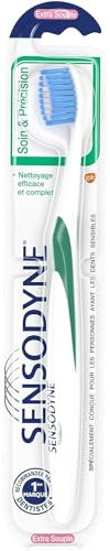 Sensodyne Brosse à dents Soin & Précision, Extra-Souple, Pour Les Dents Sensibles Sans Endommager Les Gencives, Couleur Aléatoire