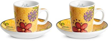 Egan Set 2 tazze caffè Bellamore Arancione ML 100