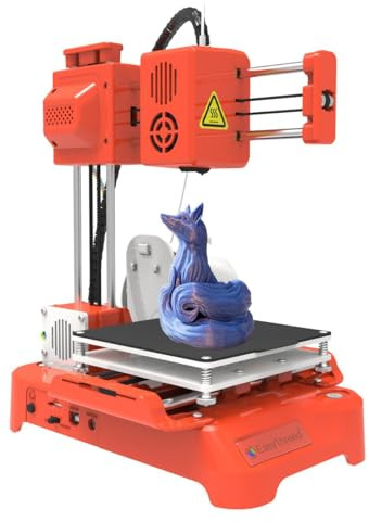 BIGEEE Mini 3D for Kids Printer K7 Desktop Mini 3D Printer with Larger Printing Size 100x100x100mm for Kids Gift Student Education Gift