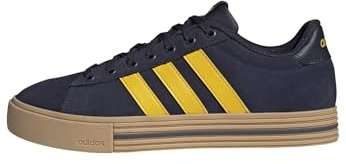 adidas Unisex Daily 4.0 Shoes, Legend Ink/Utility Yellow/Gum 3, 5 UK