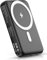 Gabless Power Bank, 10000mAh Magnetische Powerbank PD 20W Schnellladung, Kabelloses Tragbares Ladegerät mit Typ-C-Eingang und Ausgang, Kompatibel mit MagSafe für iPhone 16/15/14/13/12 Serie (Schwarz)