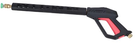 HELEVIA Kit de Pistola Limpiadora de Alta Presión, con 5 Boquillas 0 15 25 40 60 Grados y 3 Adaptadores M22 14 M22 15 3 8 Pulgadas, para Limpieza de Coche, Motocicleta, Planta, Baño,