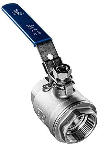 FSA Kugelhahn Edelstahl 316 1 1/2 2-Teilig 2-Wege