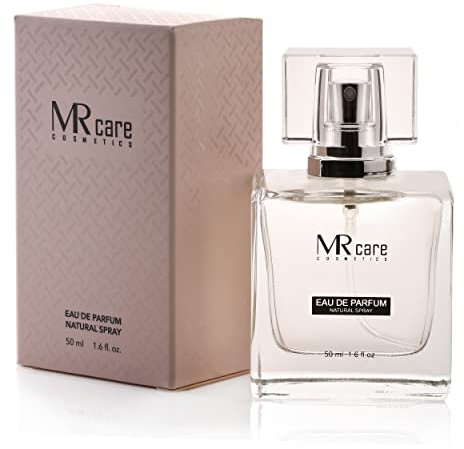 MR Care Cosmetics Eau de Parfum Rosé 50 ml - blumig holziger Damen-Duft mit Vanille, Jasmin und Amber, Holz-Note, Parfüm-Spray