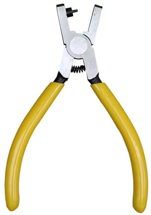 Perforatrice en cuir, perforatrice en cuir pour bracelet de montre, Bracelet de Montre Pince Perforatrice en Cuir, Outils de réparation de 5 pouces, outil robuste, pour ceintures, chaussures, tissus,