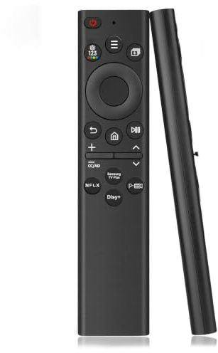 1 styck ersättning för fjärrkontroll Samsung TV, The Frame fjärrkontroll med 4 snabbåtkomstknappar, kompatibel med Sam-Sung 2021–2023 LED Smart 4K Ultra HD-TV-apparater