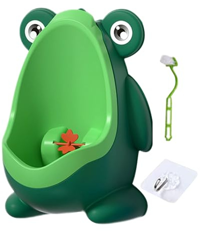 Pipì Urinatoio Bambino - Toilette Di Rana Per Neonati, Dispositivo Di Allenamento Portatile | Stazione Per Andare In Bagno Rimovibile Con Obiettivo Girevole E Scarico Facile, Soluzione Bagno Per