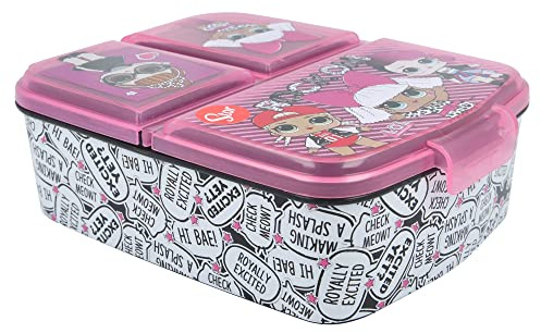 Stor |Multi Compartment Sandwich Box LOL Surprise Rock On