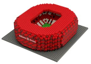 FOCO Offizielles Lizenzprodukt FC Bayern München Allianz Arena 3D BRXLZ Stadion