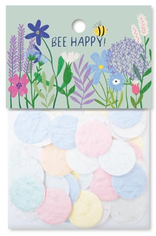 Grafik Werkstatt Blumenkonfetti | Bee Happy, Blau