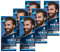 Schwarzkopf Men Perfect Bart-Coloration 60 Natur Braun Stufe 2 (6x 30 ml), Bartfärbemittel zum Kaschieren grauer Haare für ein natürlich aussehendes Ergebnis, schnelle Anwendung