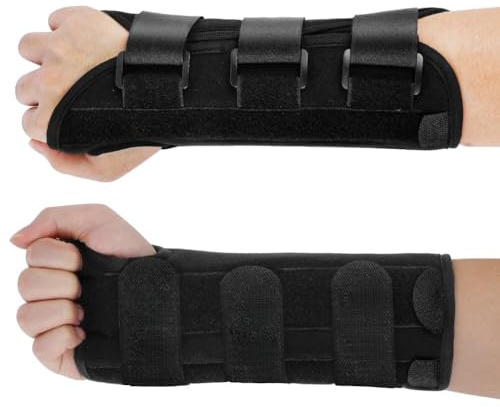 flintronic Tutore Polso, Traspirante Polsiera Ortopedica, Regolabile Polsiera, Tutore Tunnel Carpale Destro, per Sollievo dal Dolore Articolare, per Tendinite Slogature e Protezione Sportiva (M)