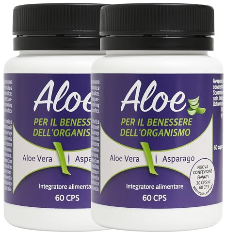 Aloe Viola – Integratore Alimentare con Aloe Fieno Greco e Asparago – 120 Compresse
