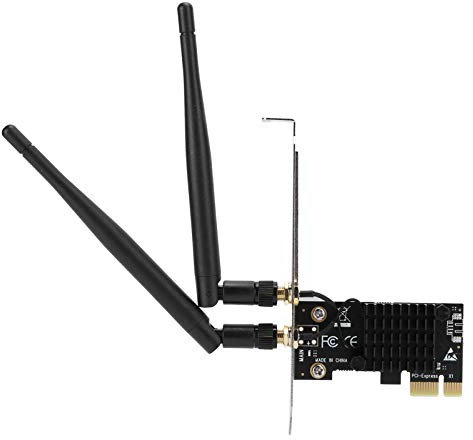 Annadue PCI Express Network Adapter, 1200Mbps Dual Band 2.4G/5G Wireless WiFi PCIe Card, Low Latency, Support AP Hotspots, for 10/8/7