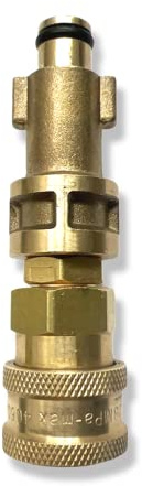 Conector de acoplamiento rápido M&M Smartek, adaptador de bayoneta de 1/4 de pulgada para lanza de espuma, limpiador de coches con boquilla de espuma de alta presión (para Bosch Edad #7)