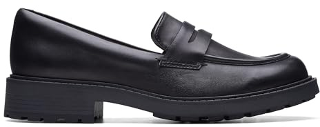 Clarks Orinoco2 Penny Womens Black Leather, 3