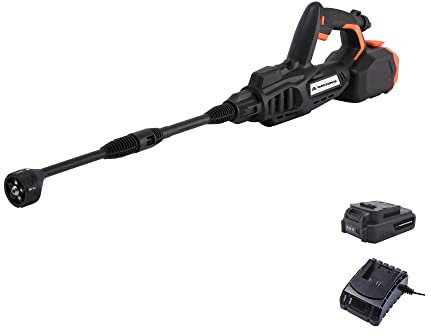 Yard Force 20V 4.0Ah Aquajet Cordless Pressure Cleaner with Lithium-Ion Battery, Charger and Accessories - CR20 Range - LW C04