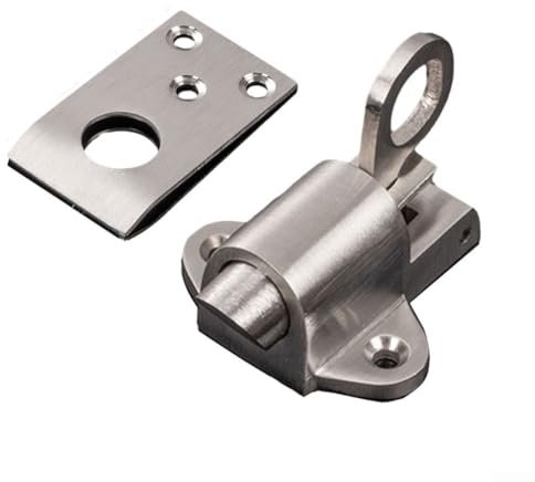 Perno de pestillo automático de cierre automático, Cerradura de pestillo de resorte de acero inoxidable, Cerradura de perno de resorte Cerradura de puerta de pestillo automático antirrobo