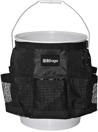 Förvaringsväska 5 gallon rengöringshink för bilar, trädgårds- och fiskredskap