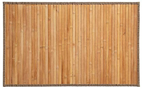 Atmosphera Créateur d'intérieur - Tapis Bambou Latte 50x80cm Naturel